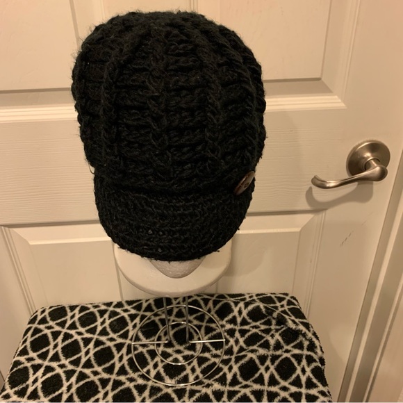 Scala Black Knit Beanie - Picture 5 of 6